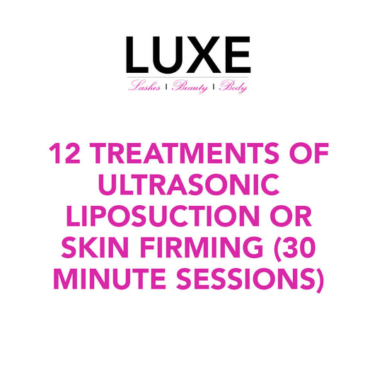 12 Treatments of Ultrasonic Liposuction or Skin Firming (60 Minute Sessions)