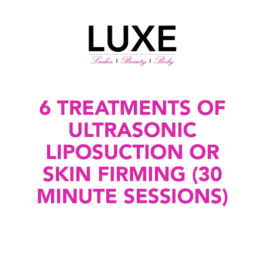 6 Treatments of Ultrasonic Liposuction or Skin Firming (30 Minute Sessions)