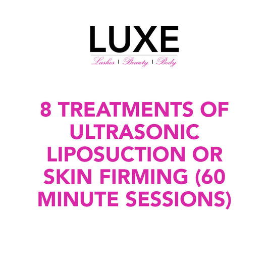 8 Treatments of Ultrasonic Liposuction or Skin Firming (60 Minute Sessions)